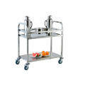 Outils de restauration Restaurant en acier inoxydable collectionner le chariot